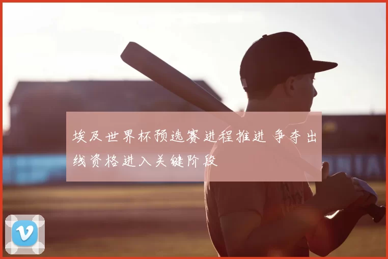 埃及世界杯预选赛进程推进 争夺出线资格进入关键阶段