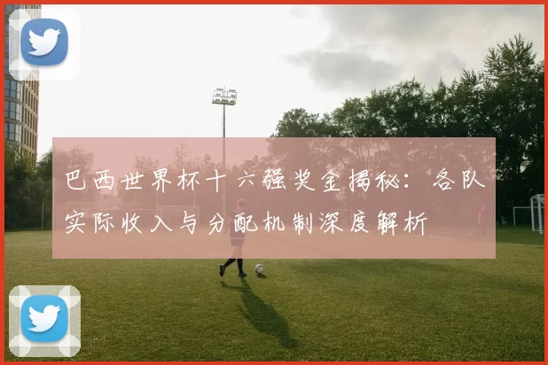 巴西世界杯十六强奖金揭秘：各队实际收入与分配机制深度解析