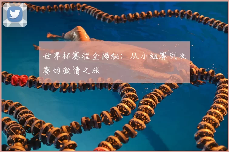世界杯赛程全揭秘:从小组赛到决赛的激情之旅
